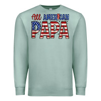 Seafoam all American papa Premium Sweatshirt - Zillion Design Studio