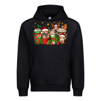 Black christmas cows coffee Urban Hoodie - Jasminsmagicworld