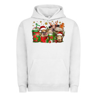 Pigment Lunar Rock christmas cows coffee Urban Hoodie - Jasminsmagicworld