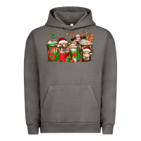 Pigment Tornado christmas cows coffee Urban Hoodie - Jasminsmagicworld