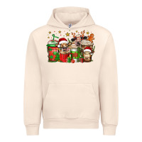 Sandshell christmas cows coffee Urban Hoodie - Jasminsmagicworld