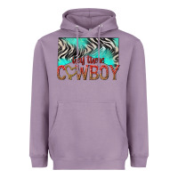 Lavender hey there cowboy Heavyweight Hoodie - texasbilliewilder