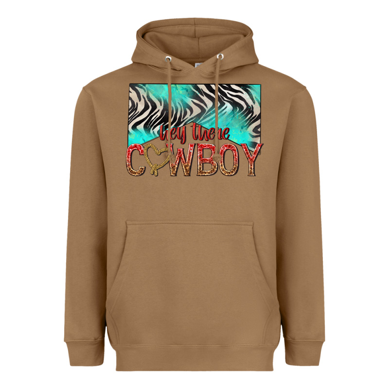 Hey There Cowboy Heavyweight Hoodie by texasbilliewilder | Teevron