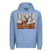 Colony Blue reinder Premium Hoodie - JahusDesignShop