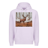 Lilac reinder Premium Hoodie - JahusDesignShop