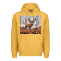 Mustard reinder Premium Hoodie - JahusDesignShop