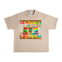 French Oak hello summer ice coffee Urban Heavy Tee - Artiststas