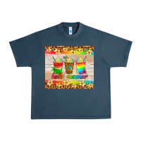 Midnight Navy hello summer ice coffee Urban Heavy Tee - Artiststas