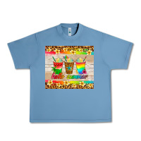 Pebble Blue hello summer ice coffee Urban Heavy Tee - Artiststas