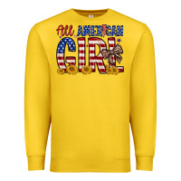 Lemon all american girl Premium Sweatshirt - Zillion Design Studio
