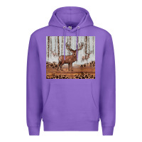 Purple reinder Premium Hoodie - JahusDesignShop