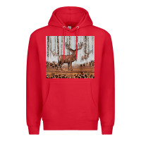 Red reinder Premium Hoodie - JahusDesignShop