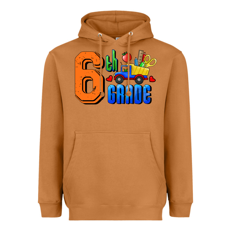 Sixth Grade Heavyweight Hoodie by RanaPortraitStore | Teevron