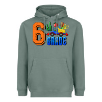 Sage Sixth Grade Heavyweight Hoodie - RanaPortraitStore