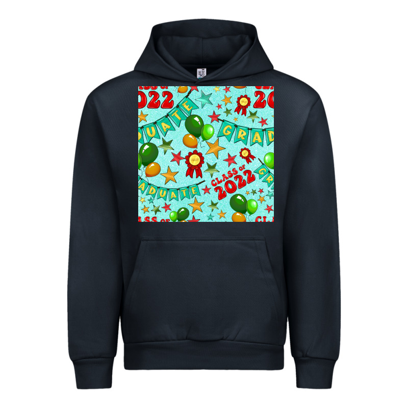 Class Of 2022 Graduation Seamless Pattern Urban Hoodie by BundleAndBundleShop | Teevron
