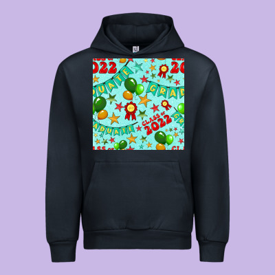Class Of 2022 Graduation Seamless Pattern Urban Hoodie Designed By Bundleandbundleshop
