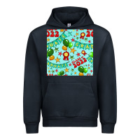 Navy class of 2022 graduation seamless pattern Urban Hoodie - BundleAndBundleShop