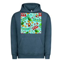 Pigment Midnight Navy class of 2022 graduation seamless pattern Urban Hoodie - BundleAndBundleShop