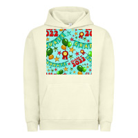 Pigment Pistachio class of 2022 graduation seamless pattern Urban Hoodie - BundleAndBundleShop