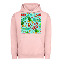 Pigment Salmon class of 2022 graduation seamless pattern Urban Hoodie - BundleAndBundleShop