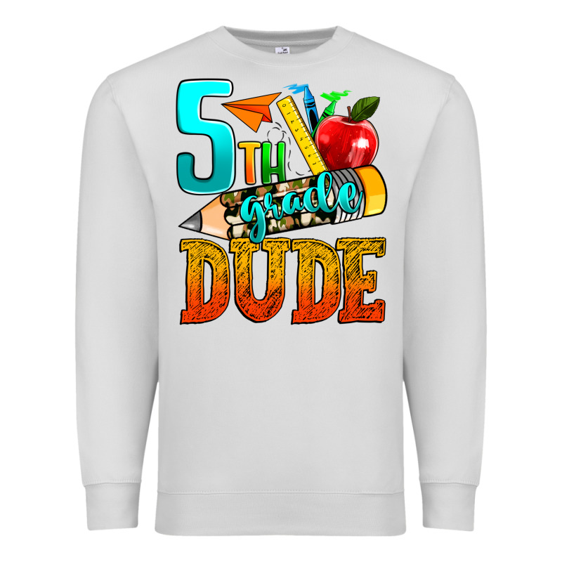 5th Grade Dude Premium Sweatshirt by texasbilliewilder | Teevron