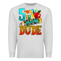 Dove Grey 5th grade dude Premium Sweatshirt - texasbilliewilder