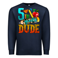 Navy 5th grade dude Premium Sweatshirt - texasbilliewilder