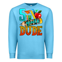 Ocean Blue 5th grade dude Premium Sweatshirt - texasbilliewilder