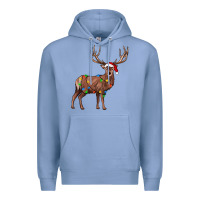 Reindeer Premium Hoodie | Teevron