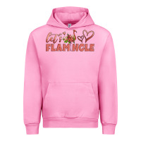 Fuchsia Pink let's flamingle Urban Hoodie - Artiststas