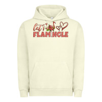 Pigment Pistachio let's flamingle Urban Hoodie - Artiststas