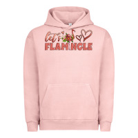 Pigment Salmon let's flamingle Urban Hoodie - Artiststas