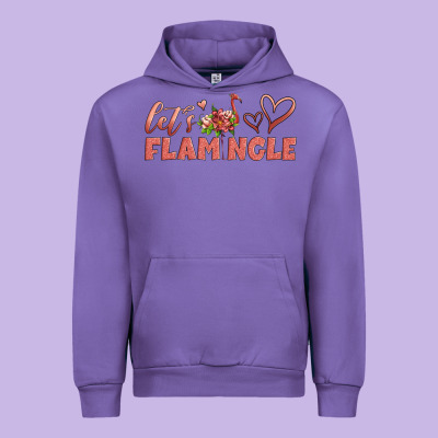 Let's Flamingle Urban Hoodie Designed By Artiststas