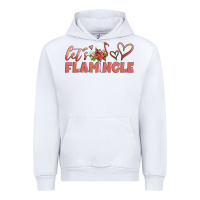 White let's flamingle Urban Hoodie - Artiststas