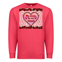Cardinal my valentine has four paws Premium Sweatshirt - RanaPortraitStore