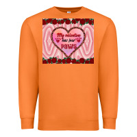 Carrot my valentine has four paws Premium Sweatshirt - RanaPortraitStore