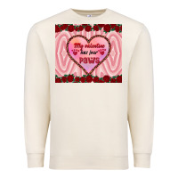 Sandshell my valentine has four paws Premium Sweatshirt - RanaPortraitStore