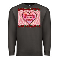 Smoke my valentine has four paws Premium Sweatshirt - RanaPortraitStore