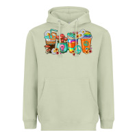 Matcha hippie coffee cups Heavyweight Hoodie - texasbilliewilder