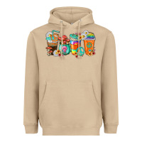 Mushroom hippie coffee cups Heavyweight Hoodie - texasbilliewilder