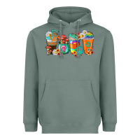 Sage hippie coffee cups Heavyweight Hoodie - texasbilliewilder