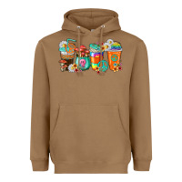 Toasted Coconut hippie coffee cups Heavyweight Hoodie - texasbilliewilder
