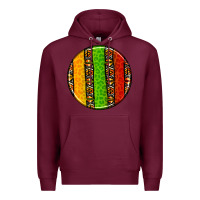 Burgundy juneteenth  coasters Premium Hoodie - AdoDesignShop