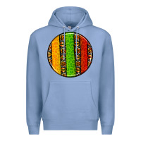 Colony Blue juneteenth  coasters Premium Hoodie - AdoDesignShop