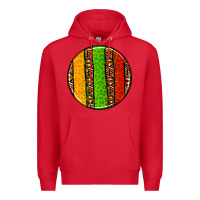 Red juneteenth  coasters Premium Hoodie - AdoDesignShop
