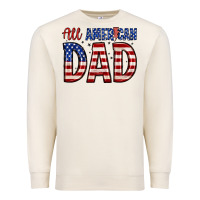 Sandshell all american dad Premium Sweatshirt - Zillion Design Studio