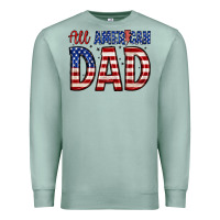Seafoam all american dad Premium Sweatshirt - Zillion Design Studio
