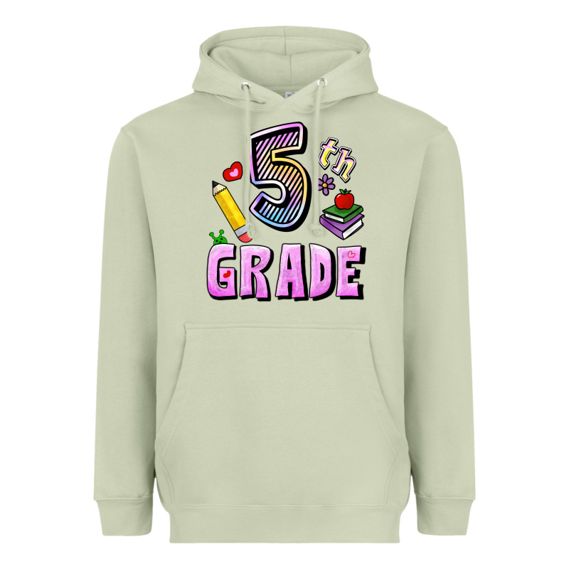Fifth Grade Heavyweight Hoodie by RanaPortraitStore | Teevron