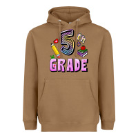 Toasted Coconut Fifth Grade Heavyweight Hoodie - RanaPortraitStore