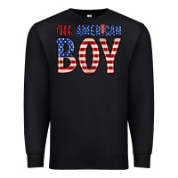 Black all American boy Premium Sweatshirt - Zillion Design Studio